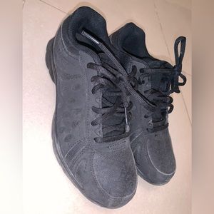 (7W) SafeTstep Black Work Non Slip Shoes